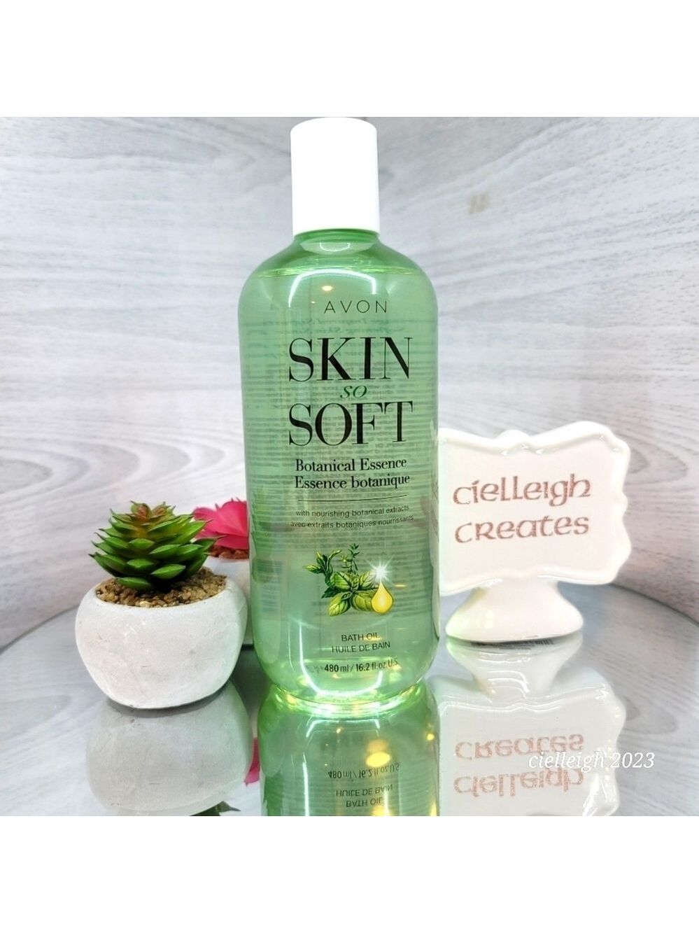 Avon Skin So Soft Botanical Essence Bath Oil